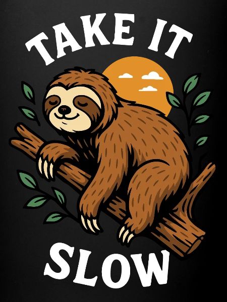 Allez-y doucement - Sloth Design