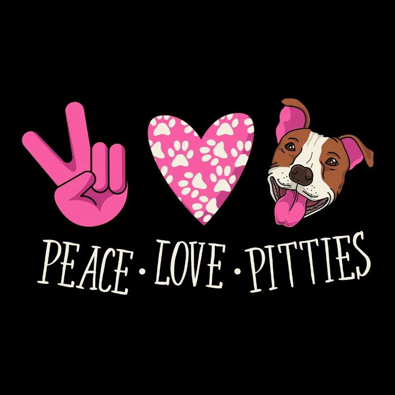 Peace Dear Pitbulls - Dog Owner Master