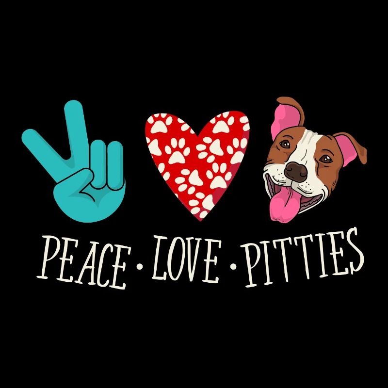Peace Dear Pitbulls - Dog Owner Master