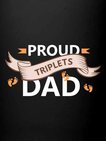 fier papa de triplés