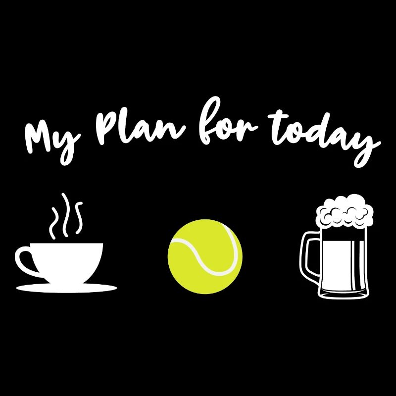 Plan for today l coffee tennis beer