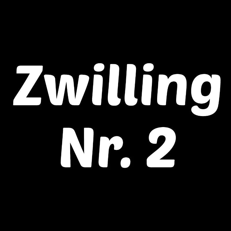 Zwilling Nr.2 Zwillinge Geschenk