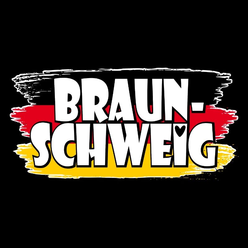Drapeau de Braunschweig Allemagne