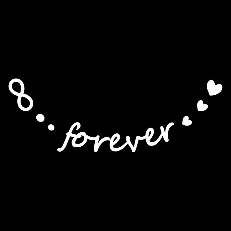 Für Immer Infinity Symbol Unendlichkeit Endlos