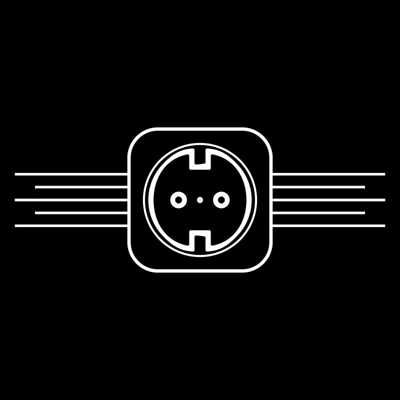 Steckdose Strom Element