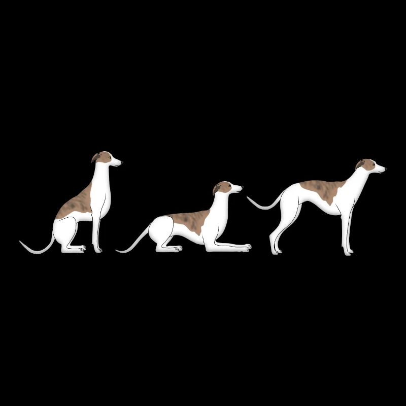 Place Standing Whippet