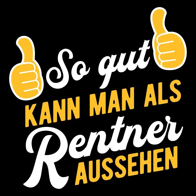 Rente Rentner Ruhestand Pension Geschenk zu Rente