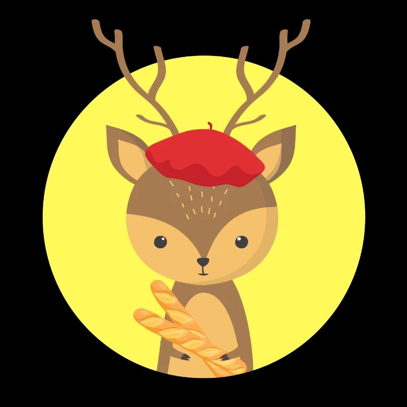 Hirsche und Frankreich