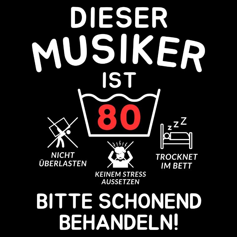 Ce musicien a 80 ans.