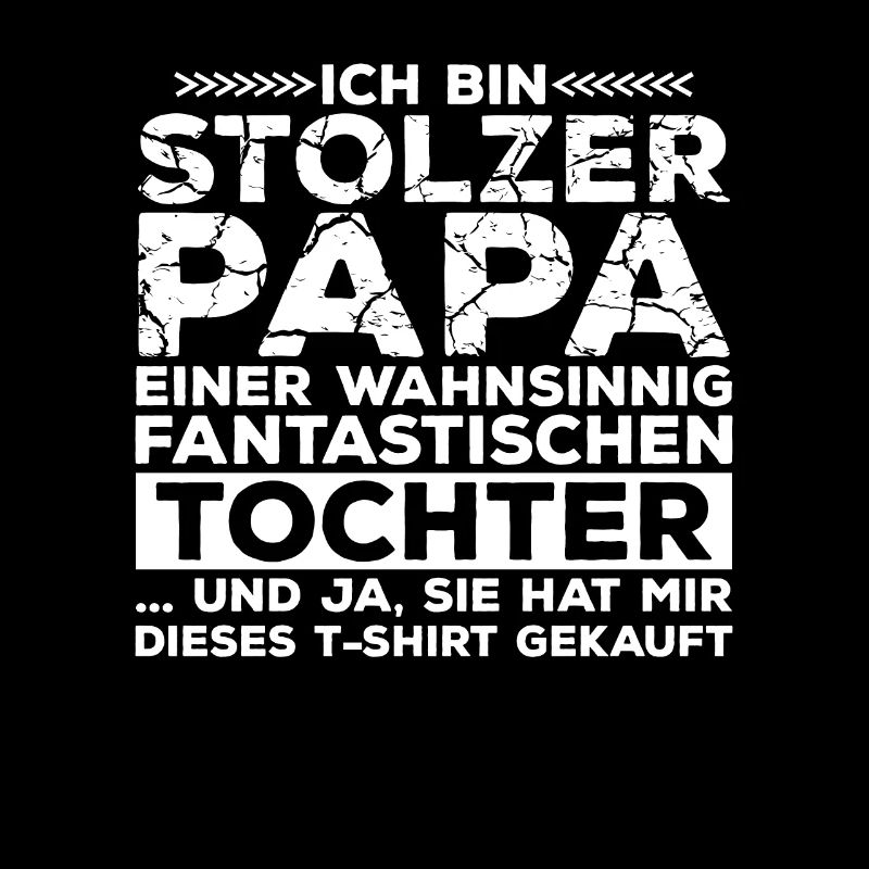 Lustig Vatertagsgeschenk Mann Papa Tochter Vater