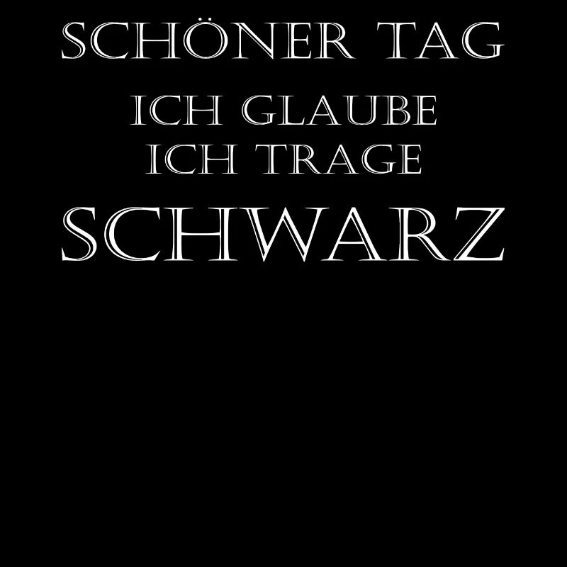 Gothic Gothik Spruch schwarz Geschenk