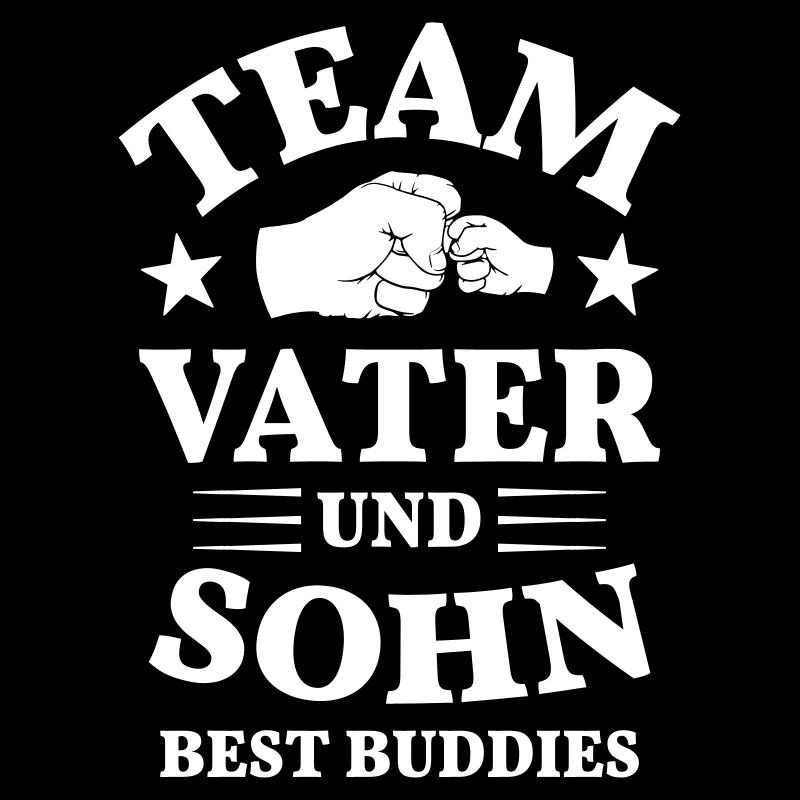 Team Bester Vater und Sohn Kumpel Faust Faustcheck
