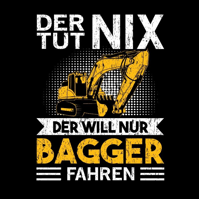 Baggerfahrer Baggerführer Geschenk