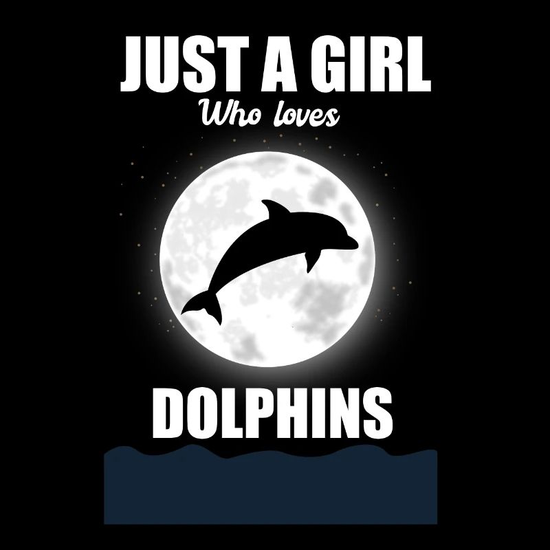 Delfin Mädchen Delfine Geschenk