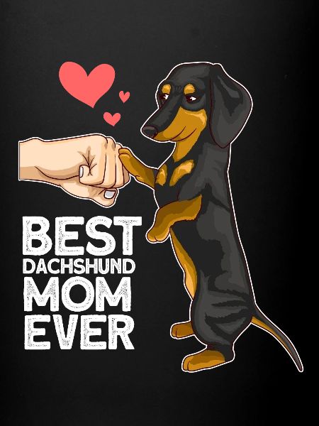Teckel Mama Cadeau teckel