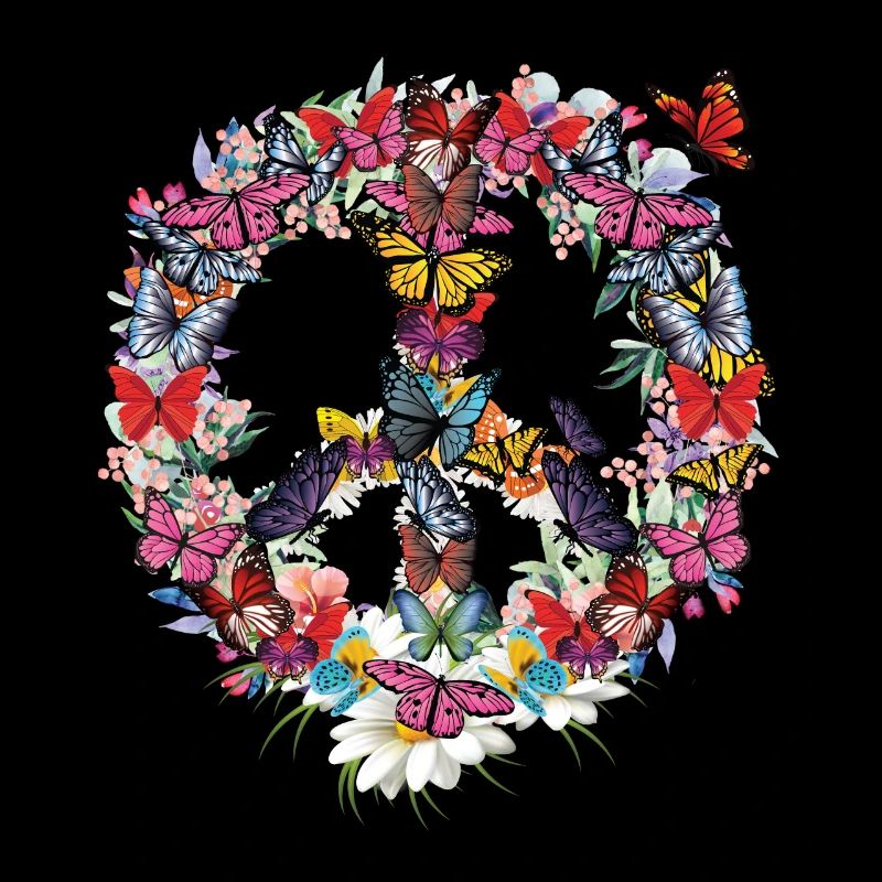 Fleurs de paix - Paix