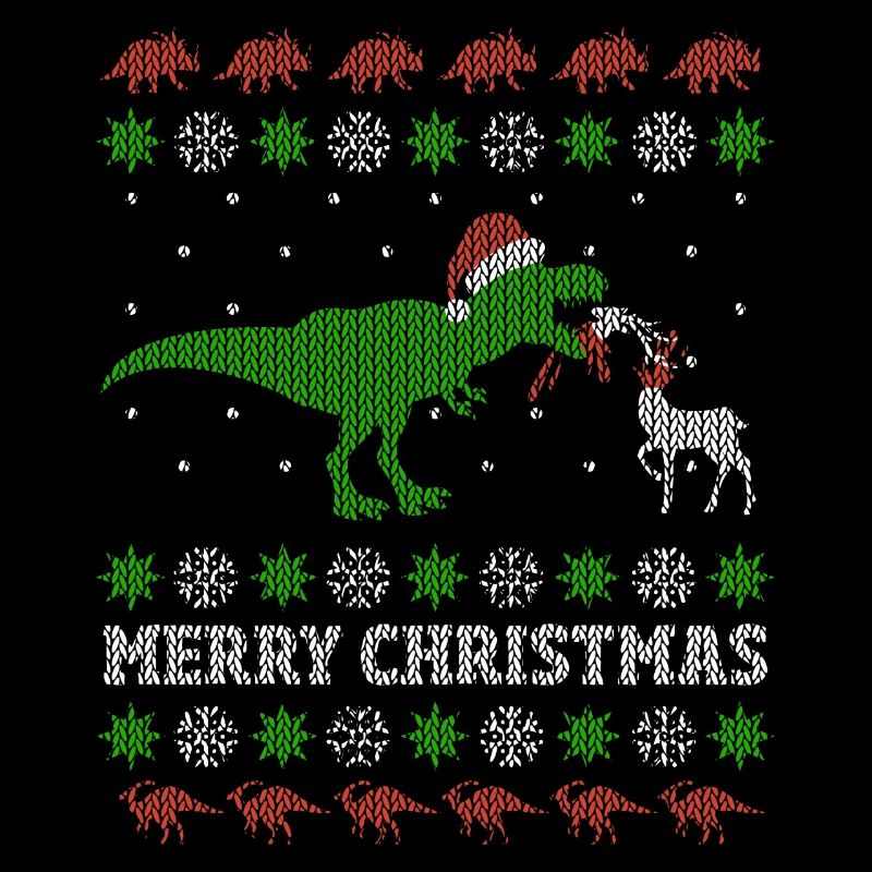 Noël drôle T-Rex Ugly Christmas Gift