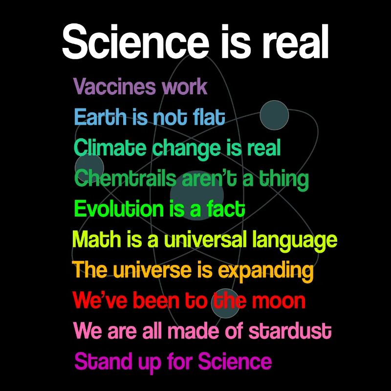 Science is real - science is true! gift