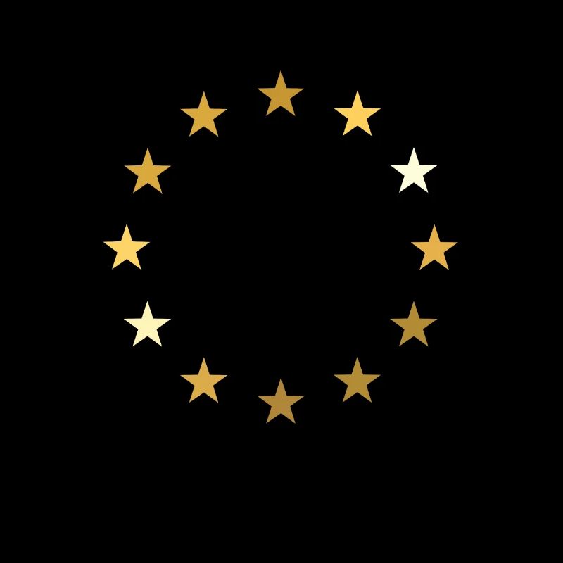 EU flag Europe (navy blue) long sleeve