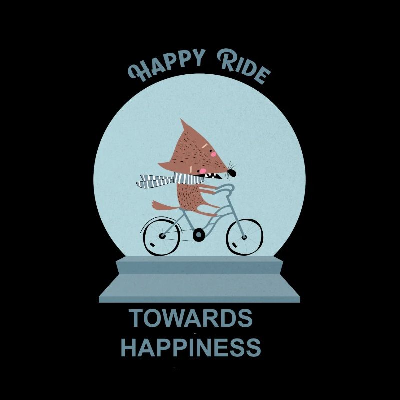 HAPPY RIDE TOWARDS HAPPINESS - LA ROUTE DU BONHEUR