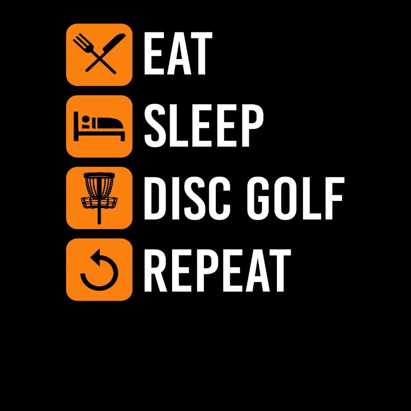 Drôle de Disc Golf Frisbee Sort Discgolfer