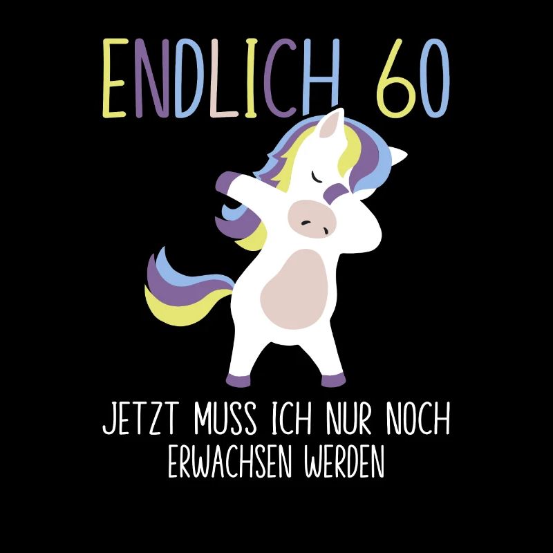 60. Geburtstag Endlich 60 Geschenk