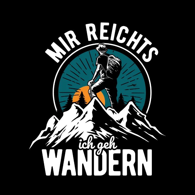 Bergsteigen Wandern Geschenkidee Wanderer Outdoor