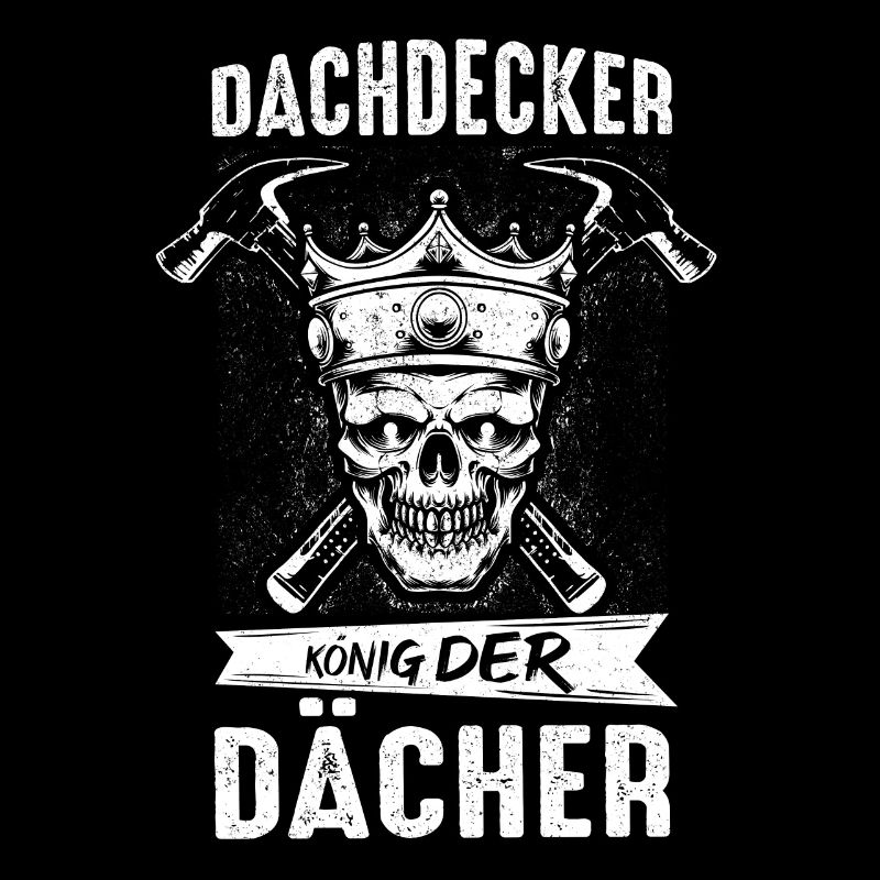 Dachdecker König Der Dächer Prüfung Kollege Handwe