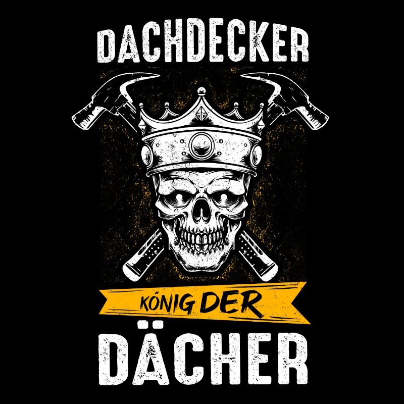 Dachdecker König Der Dächer Prüfung Kollege Dachde