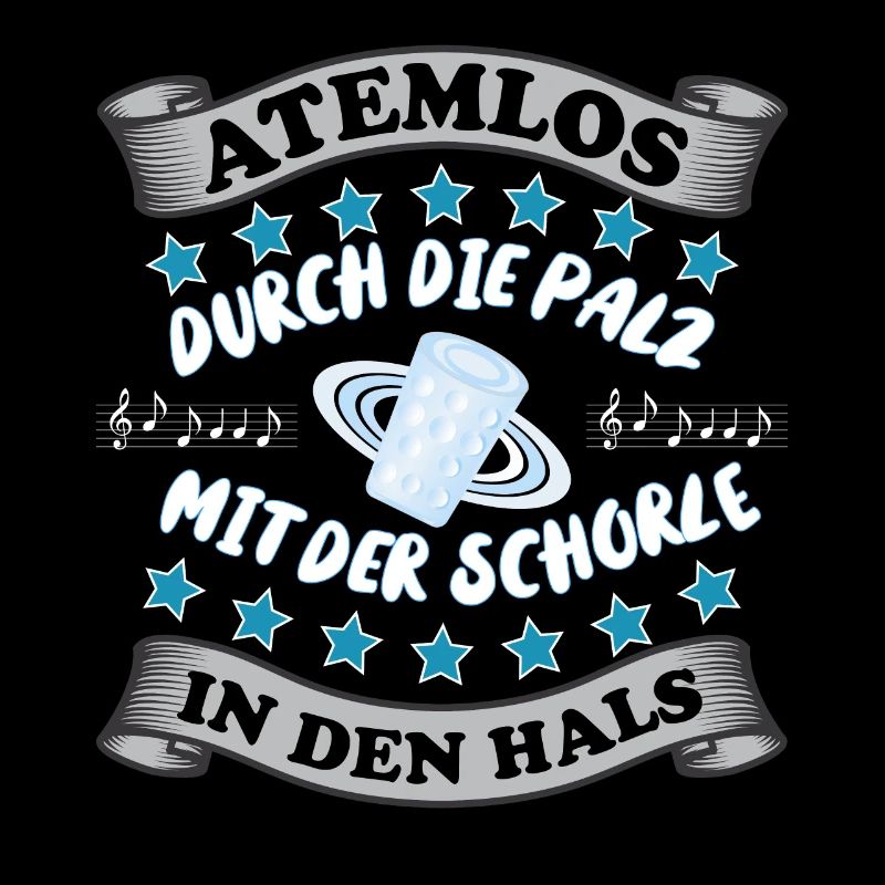 À bout de souffle à travers le Palz avec le spritzer dans la gorge