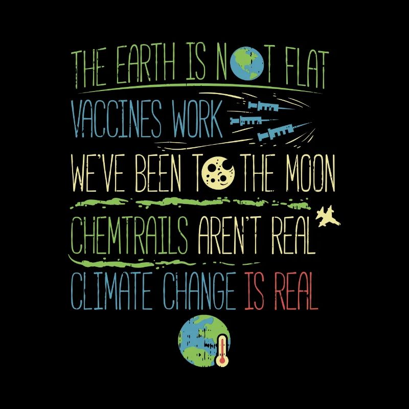 Flat Earth Climate change is real