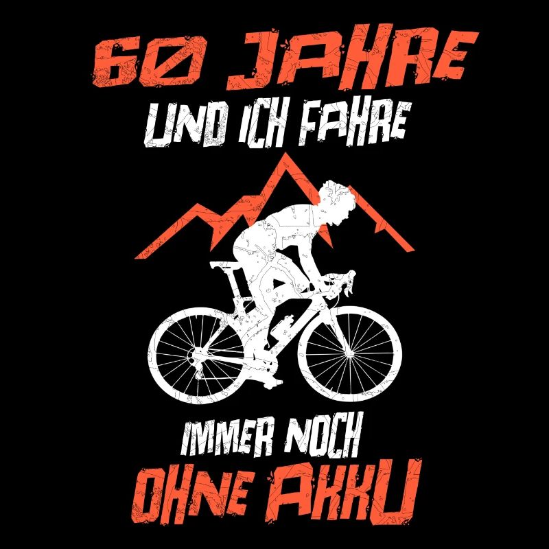 60. Geburtstag Radfahrer Fahrrad Geschenkidee