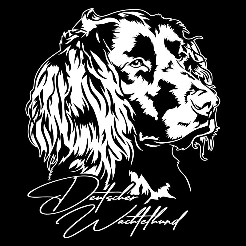 Deutscher Wachtelhund Portrait Jagdhunde Wilsigns