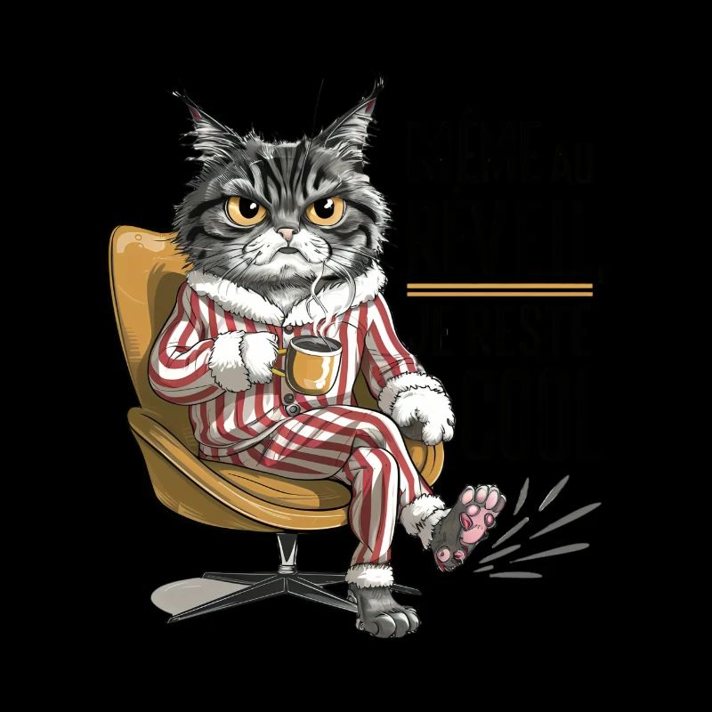 Even when I wake up I'm still cool