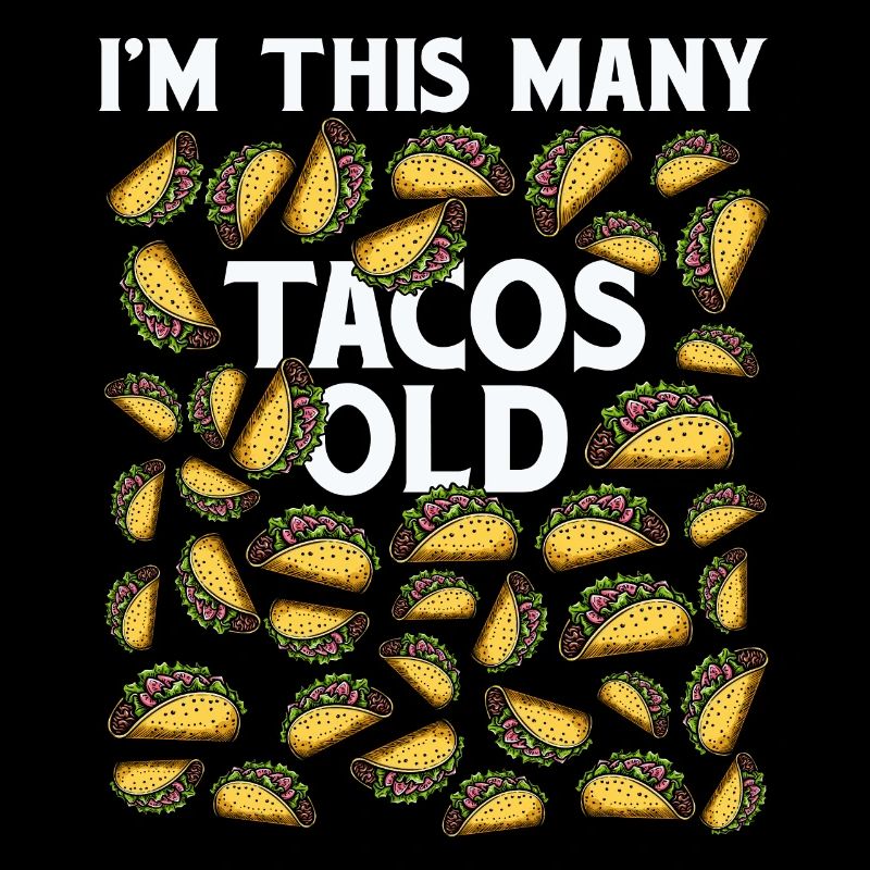 40. Geburtstag Geschenkidee Vierzig Tacos Lustig
