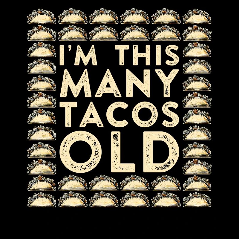 40. Geburtstag Geschenkidee Vierzig Tacos Lustig