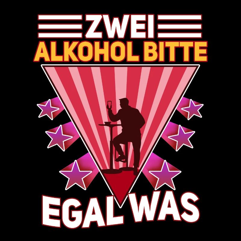 Zwei Alkohol bitte egal was
