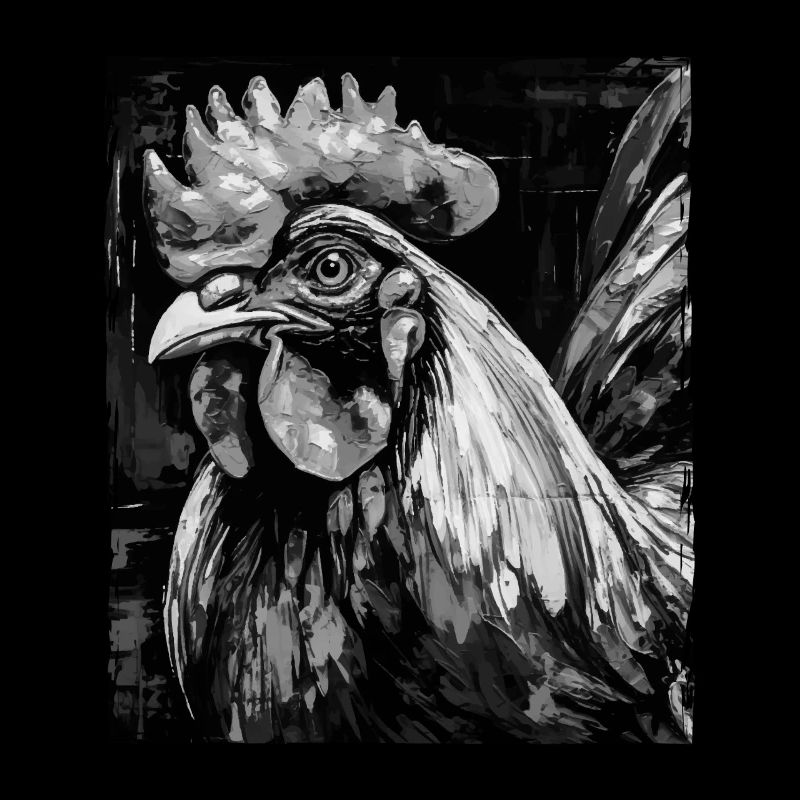 Portrait de coq