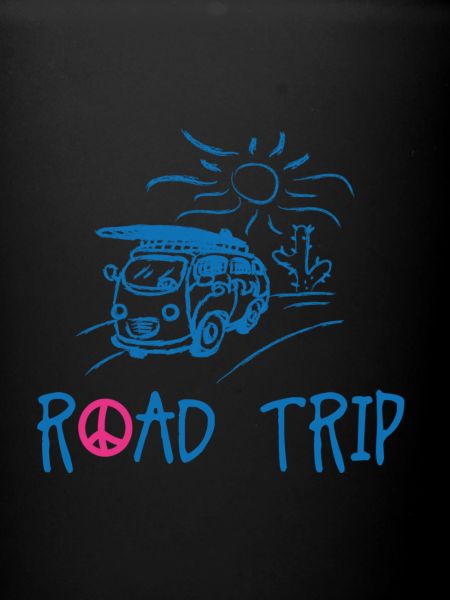 Van on the road