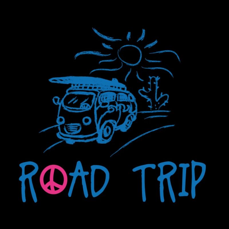 Van on the road
