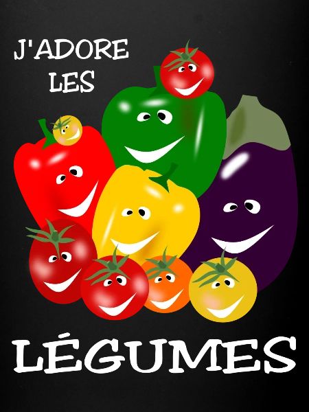 J'adore les légumes