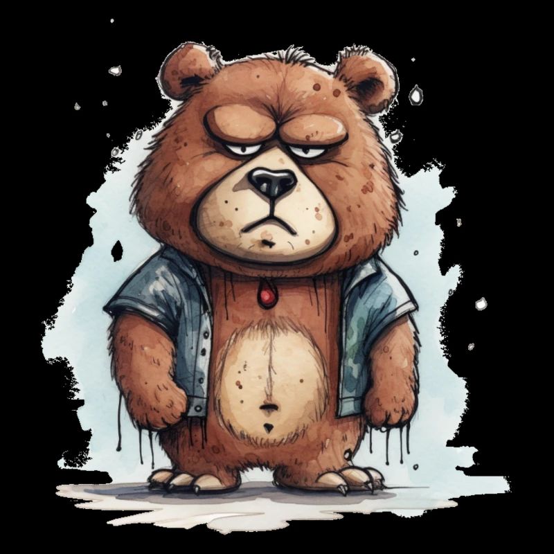 Teddy grincheux