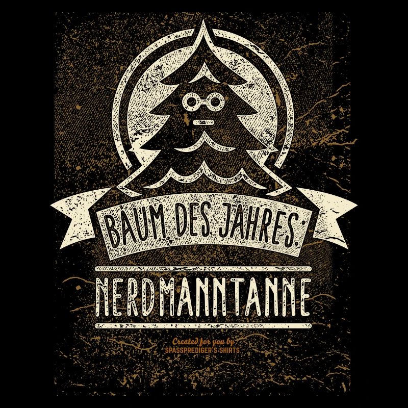 Nerdmanntanne Nerd T-shirt pour les geeks