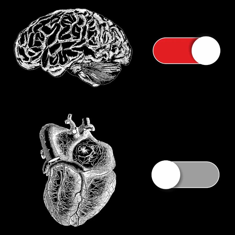 CONTROL YOUR EMOTIONS - BRAIN ON, HEART OFF!