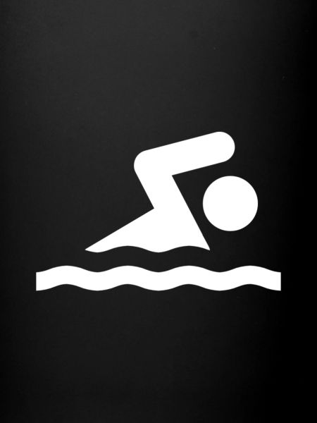 Nageur dans l'eau
