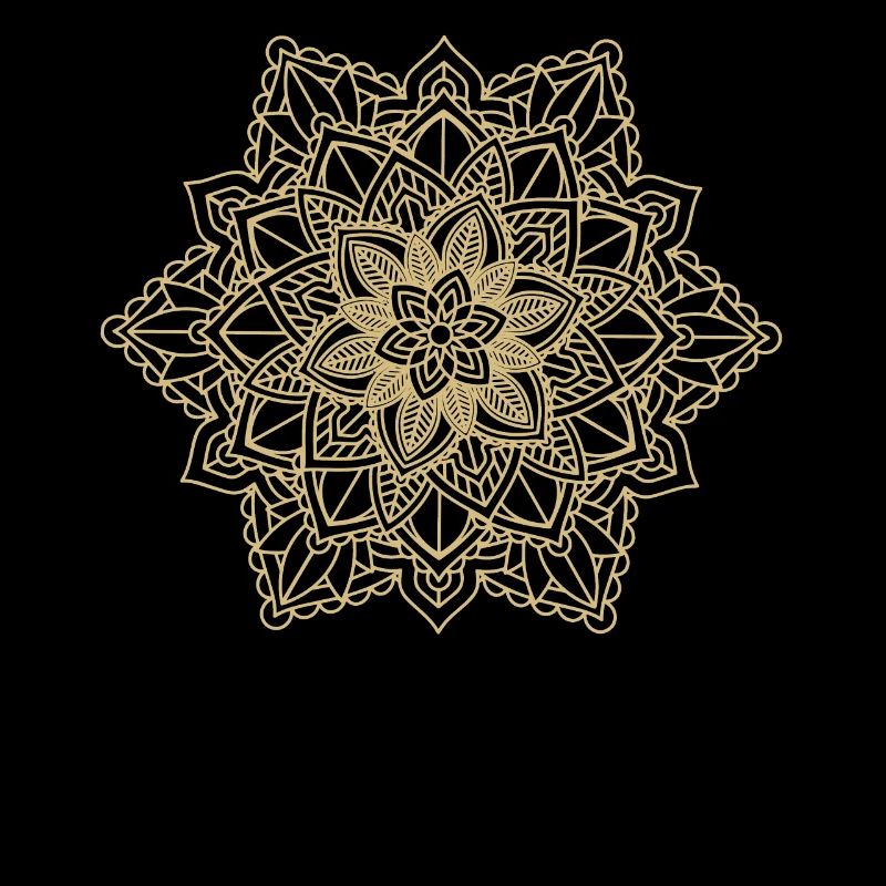 Mandala in gold