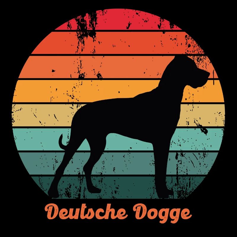 Retro Deutsche Dogge