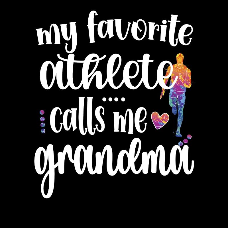Stolze Leichtathletik-Oma Leichtathlet Großmutter