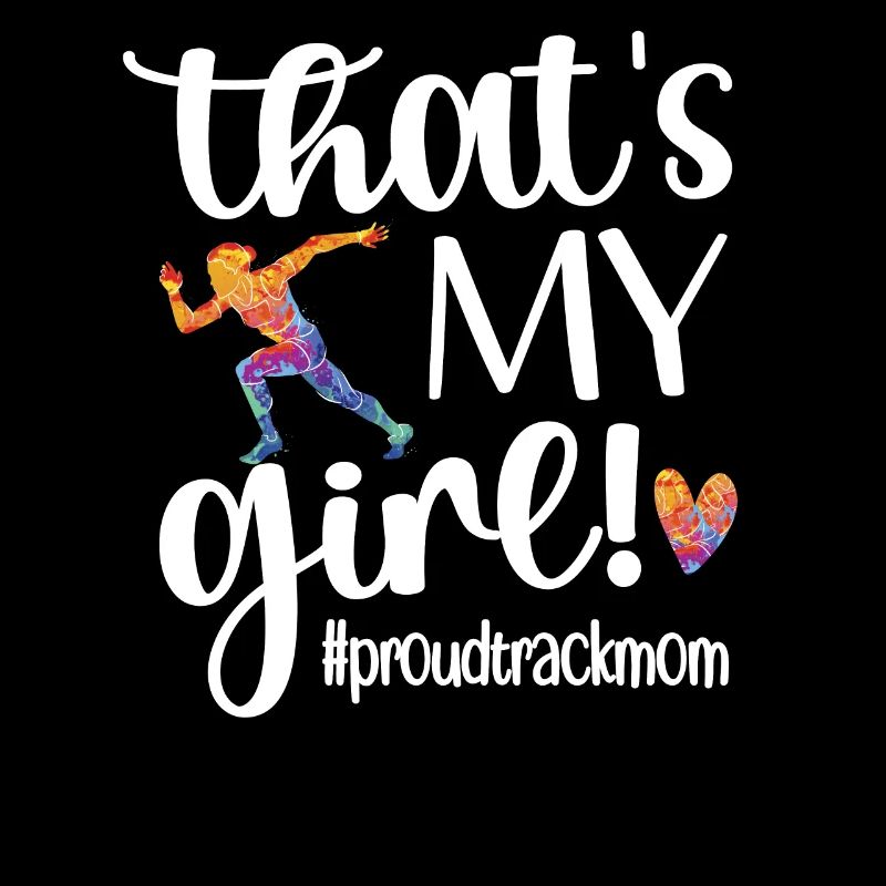 Stolze Leichtathletik-Mutter Von Leichtathlet Mama