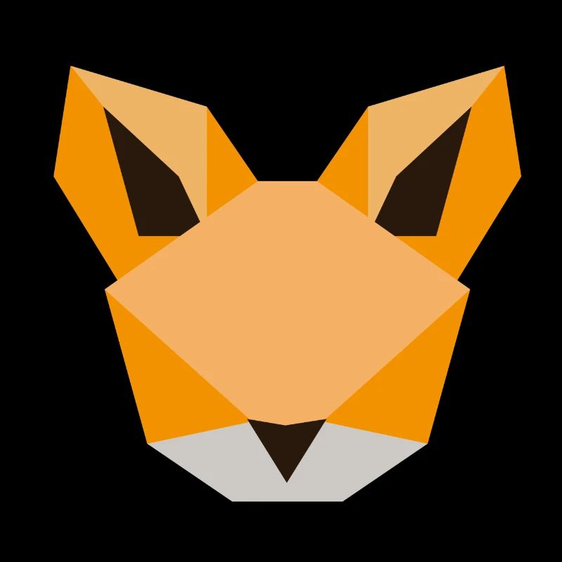 Polygon Fuchs Vektorgrafik
